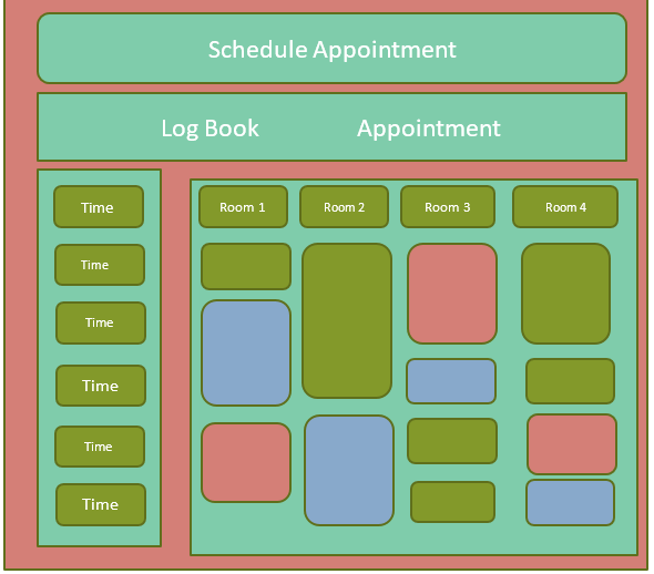 Appointment Scheduling Layout
